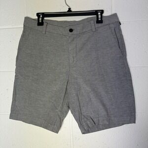 Lululemon Mens ABC Gray Woven Shorts Casual Athletic Golf Size 33